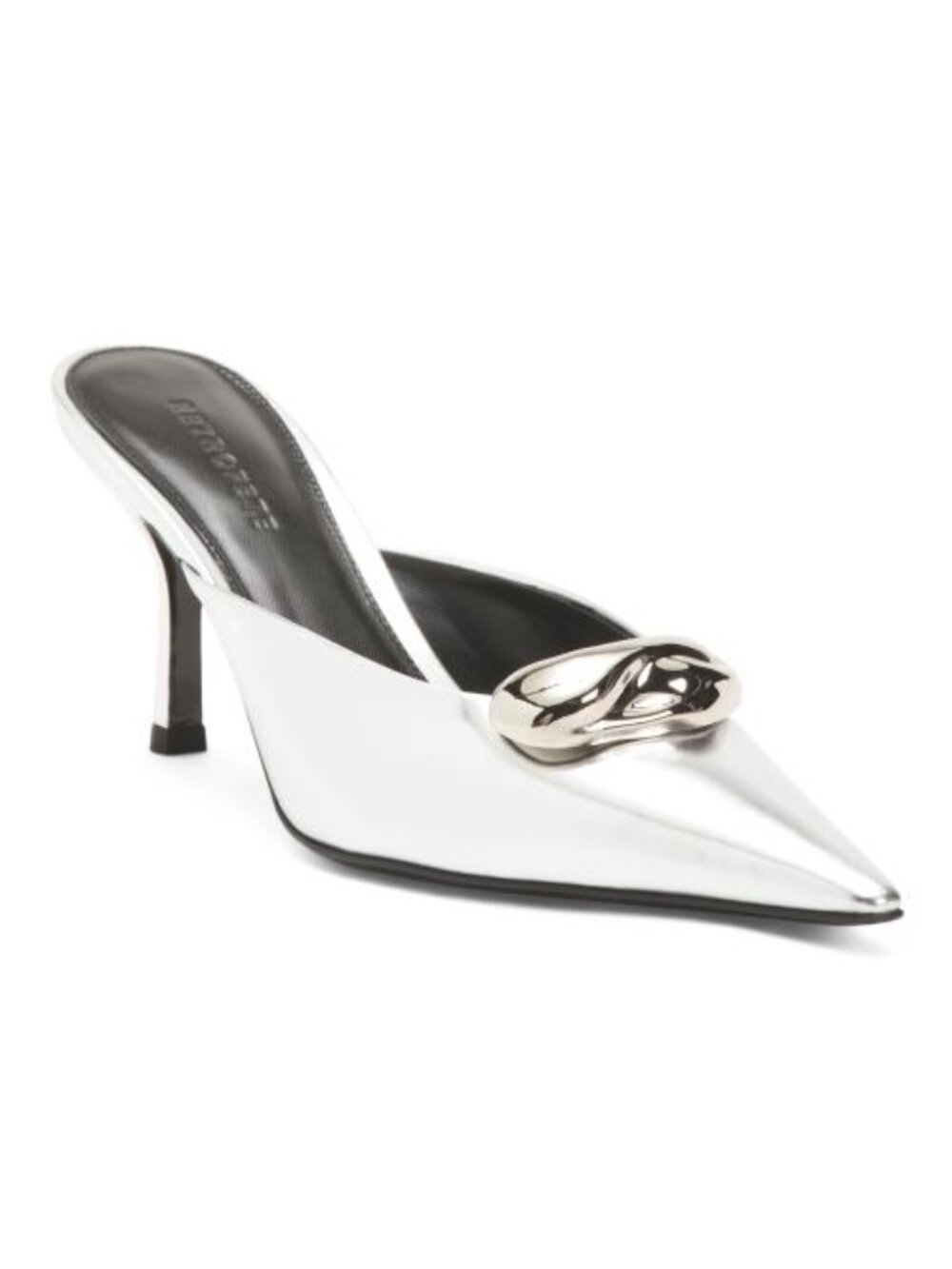RETROFETE Made In Italy Leather Francesca Kitten Mules